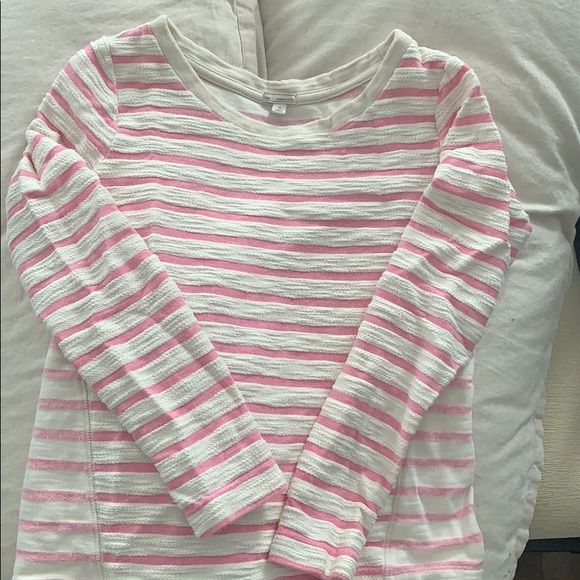 Gap pink striped sweater - Picture 1 of 3